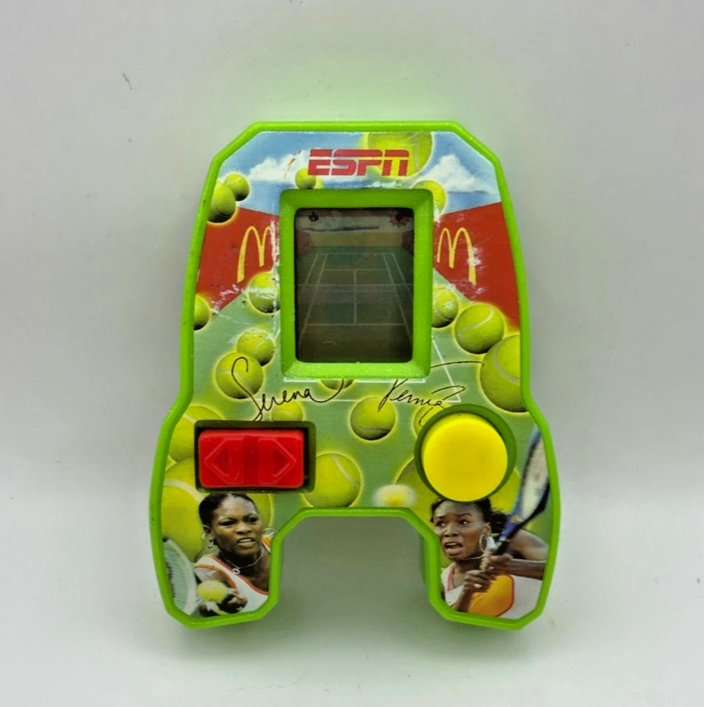 2004 McDonald's ESPN Serena Williams LCD Handheld Tennis Game Toy
